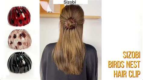How to create a voluminous hairstyle using a bird nest magic hair clip